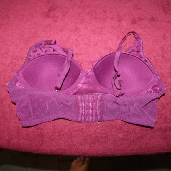 Maidenform Pure Comfort Wireless Lace Longline Bralette Lightly Lined Conver- Ma - Picture 5 of 5